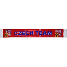 Šál pletený Česká republika Czech Team Do toho!