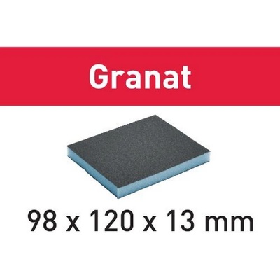 FESTOOL Brúsna špongia 98x120x13 220 GR-1ks Granat 201114 201114-1