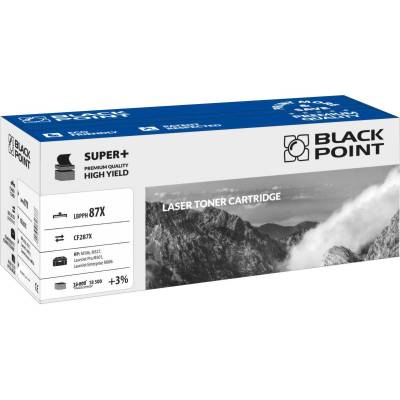 Compatible Черно тонер за Black Point LBPPH87X CF287X (BLH87XBCBW)