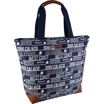 SoulCal Satin shopper Navy