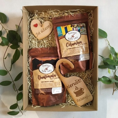 Dekorace z Česka Dárková sada kávy Z lásky velká Jsi úžasný Druh mletí kávy: Espresso