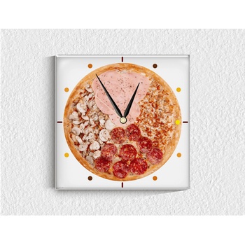 Image 1 of Стъклен стенен часовник 052