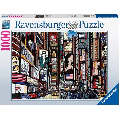 Ravensburger Пъзел Ravensburger от 1000 части - Колоритен Ню Йорк (17088)