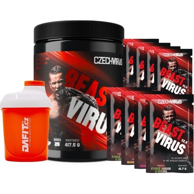 AKCE Czech Virus Beast Virus V2.0 417,5 g + ZDARMA Šejkr + 8x vzorek
