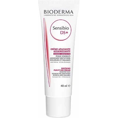BIODERMA Sensibio DS+ успокояващ крем за чувствителна кожа със склонност към почервеняване унисекс 40 мл