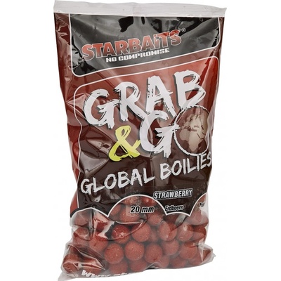 Starbaits Global boilies STRAWBERRY JAM 2,5kg 20mm