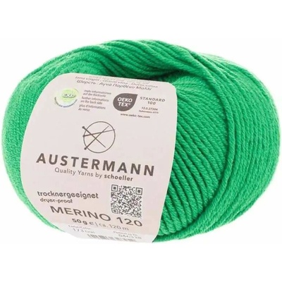 Austermann Merino 120 EXP 173 Golfová zelená