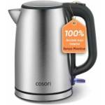 COSORI Electric Kettle Stainless Steel, 1.7 Liters, Plastic-Free - CEK-S152-VEU Електрически кани