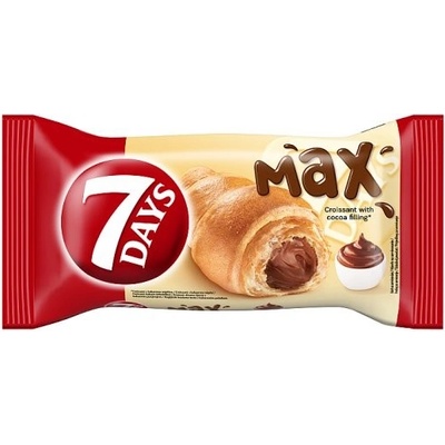 7 Days Max Croissant s kakaovou náplňou 80 g