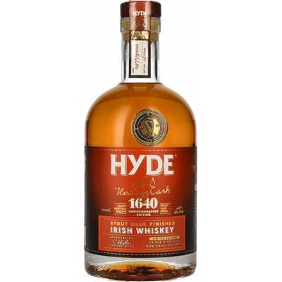Hyde No 8 Stout Cast Finished 43% 0,7 l (čistá fľaša)