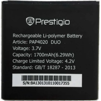 Image 1 of Prestigio PAP4020BA Батерия за Prestigio MultiPhone PAP4020 DUO