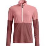 Ortovox Дамско мериносово термобельо Ortovox Women's 185 Rock'N'Wool Zip Neck Merino base layer - Dusk Rose (115-2706-0214)