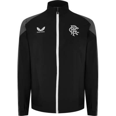 Castore Men's Rangers Waterproof Licensed Rain Anorak - Black