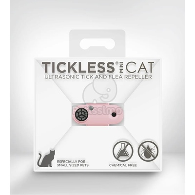 Tickless Mini Cat ултразвуков репелент срещу бълхи и кърлежи Розов