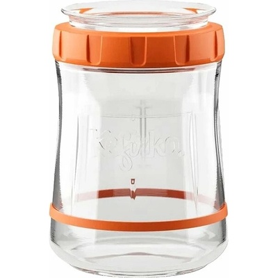 Kefirko Fermentor kváskového cesta 900 ml oranžový