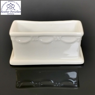 Reutter Porzelan - Porcelánový kvetináč dekorovaný 7 x 3cm