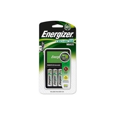 Energizer Зарядно + зареждащи се батерии Energizer Maxi Charger AA AAA HR6