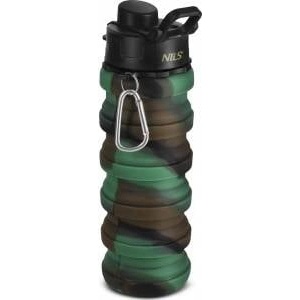 NILS Extreme Nils nc4106 silicone foldable bottle 500 ml green