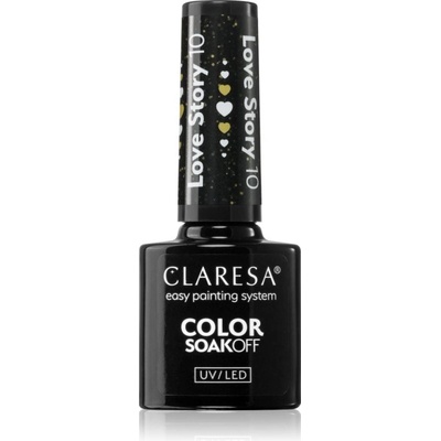 Claresa SoakOff UV/LED Color Love Story gélový lak na nechty 10 5 g