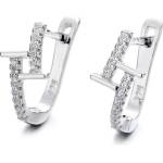 Silenti Jewelry Сребърни обеци "Модернизъм