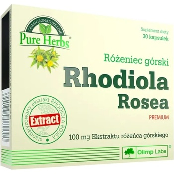 Olimp Rhodiola Rosea Premium, 100 mg, 30 капсули, Olimp