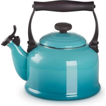 Le Creuset Чайник за котлон ТРАДИЦИОНЕН 2.1 л, TEAL, стомана, Le Creuset (LECR40102021700000)
