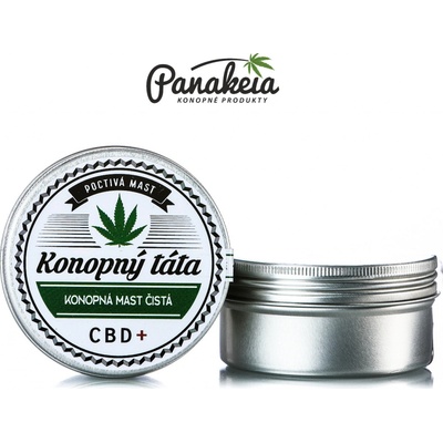 Konopný Táta Konopná masť čistá 80 ml