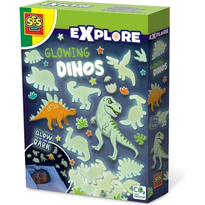 SES Explore svietiace dinosaury