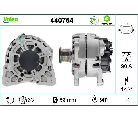 Alternátor VALEO 440754