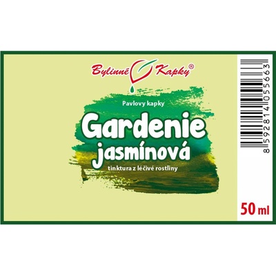 Gardenie jasmínová TCM Pavlovy bylinné kapky tinktura 50 ml