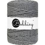 Bobbiny 3PLY Macramé Rope 5 mm 100 m Stone Grey юта (TX-E065)