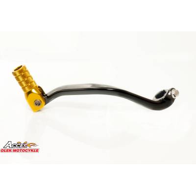 ACCEL páka řazení SUZUKI RM 250 89-12 hliníková barva černá, koncovka zlatá (25600-37F20)