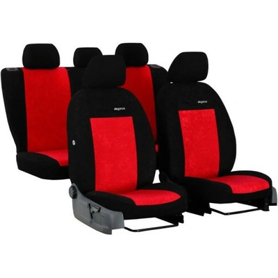Autopoťah Pok-ter RENAULT CLIO 3dverové III 2005-2013 Elegance velour-velour červená