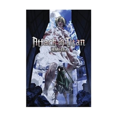 Donga Plagát - Attack on Titan S3 (Female Titan Approaches)