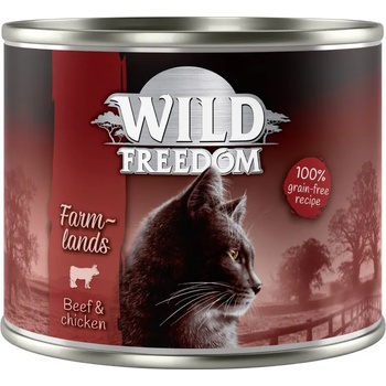 Wild Freedom 12x200г говеждо и пиле Farmlands Wild Freedom Adult храна за котки