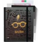 Harry Potter - Binder A4 with cards (4 rings, eraser)