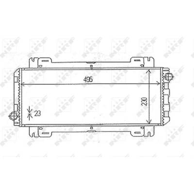Chladič, chlazení motoru NRF 54613
