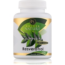 Golden Nature Resveratrol 98% 100 kapslí