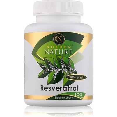 Golden Nature Resveratrol 98% 100 kapslí