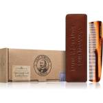 Captain Fawcett Accessories Hair Comb with Leather Case гребен за брада с калъфка
