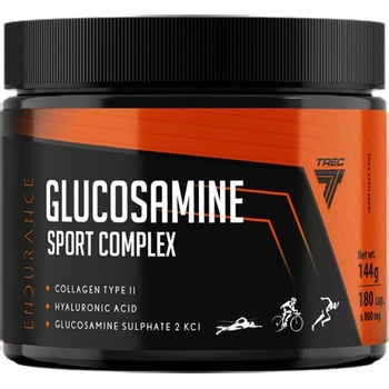 Trec Nutrition Glucosamine Sport Complex | with Hyaluronic Acid & Collagen Type II [180 капсули]