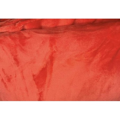Apex Mikroplyš prostěradlo Perfect Oranžové 90x200x25