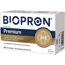 Biopron Premium probiotika a prebiotika při a po užívání antibiotik 60 tobolek