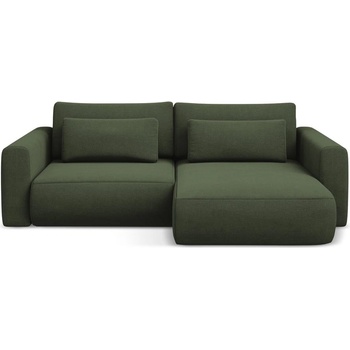 makamii Разтегателен ъглов диван с място за съхранение в цвят каки (десен ъгъл) Kapua - Makamii (KAPUA_RCF_S_24_P1_C2)