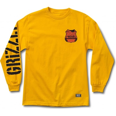 Grizzly 10.000 FEET LS Tee Gold