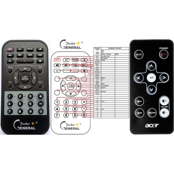 съвместим ACER C20 - съвместимо дистанционно управление на марката General (C20)