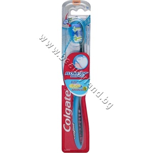 Colgate Четка за зъби Colgate 360° Total Advanced Floss Tip, p/n CO-1111660 - Четка за зъби за цялостна грижа за устната кухина (CO-1111660)