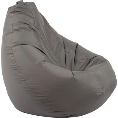 Pufrelax Пуф круша, 320л. , Nirvana Grande - Panama Grey, Водоустойчив, Перящ се калъф, Пълнеж от Полистиролни перли (PUF-G-NGR-PEX-GRE)