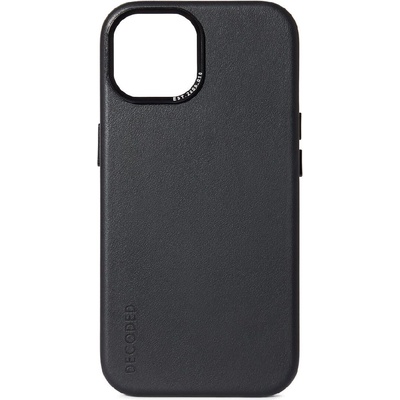 Decoded Leather Backcover for iPhone 15 Black (K-D24IPO15BC1BK)
