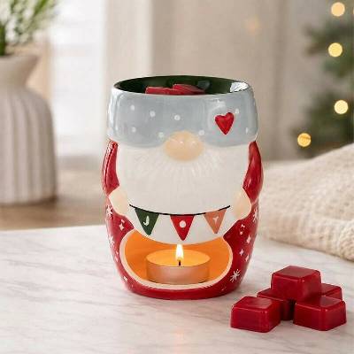 Huizhou Haiswei Daily Necessities Co., Ltd. Vianočná keramická aroma lampa s vonným voskom Spiced Berry 30 g